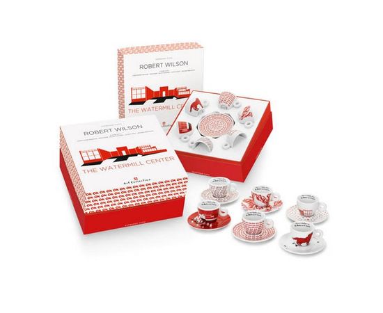 Авторский набор Watermil: 6 чашек для капучино, Illy, фото 1