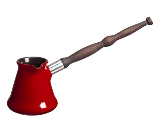 Керамическая турка Ibriks, 240 мл, красная, Ceraflame, фото 1