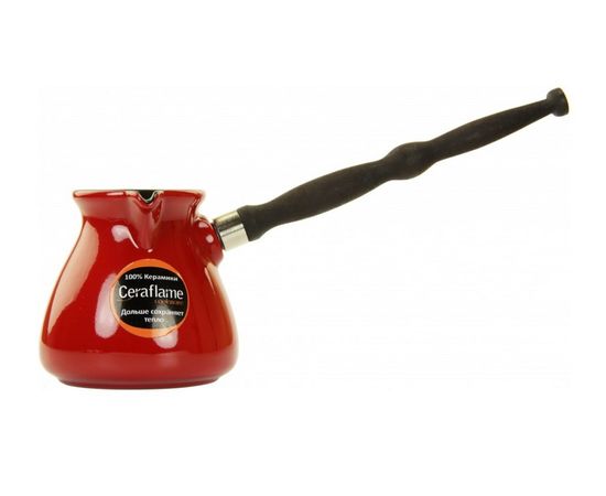 Керамическая турка Ibriks NEW, 350 мл, красная, Ceraflame, фото 1