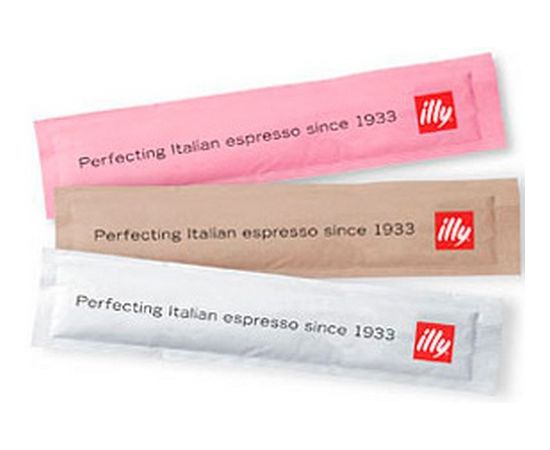 Сахар порционный тростниковый с логотипом, 2000 шт. х 5 г, Illy, фото 1