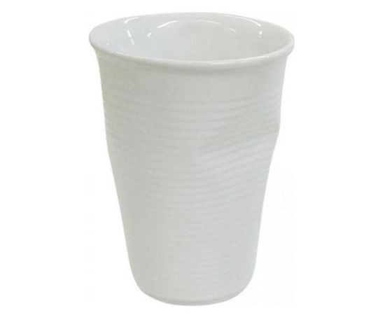 Стаканчик мятый керамический Mondo Ceram, 240 мл, белый, Ceraflame, фото 1