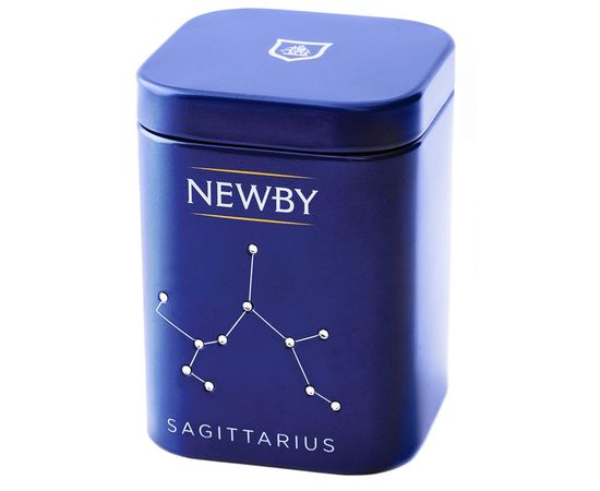 Чай листовой Sagittarius Ceylon, 25 г, серия Zodiac mini Caddies, Newby, фото 1