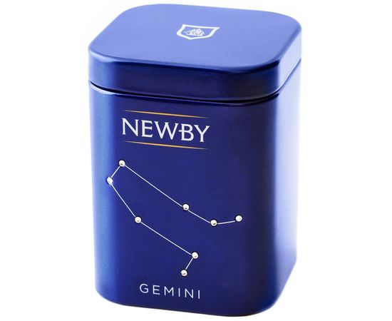 Чай листовой Gemini Indian Breakfast, 25 г, серия Zodiac mini Caddies, Newby, фото 1