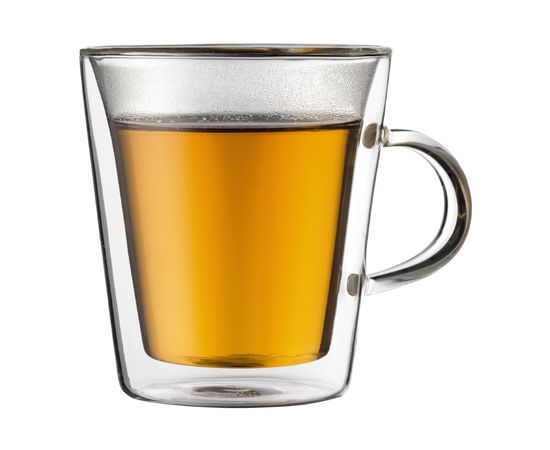 Набор кружек Canteen, 2 шт., 200 мл, прозрачные, стекло, Bodum, фото 1