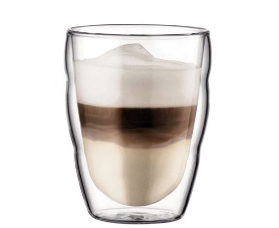 Набор термобокалов Pilatus, 2 шт., 250 мл, прозрачные, стекло, Bodum, фото 1