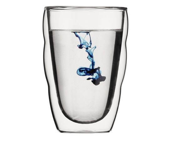 Набор термобокалов Pilatus, 2 шт., 350 мл, прозрачные, стекло, Bodum, фото 1