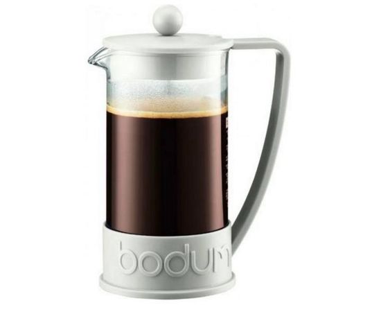 Френч-пресс Brazil, 1 л, белый, стекло/пластик, Bodum, фото 1