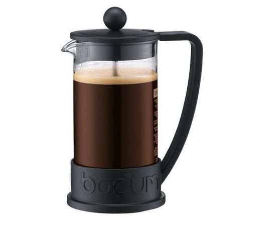 Френч-пресс Brazil, 350 мл, черный, стекло/пластик, Bodum, фото 1