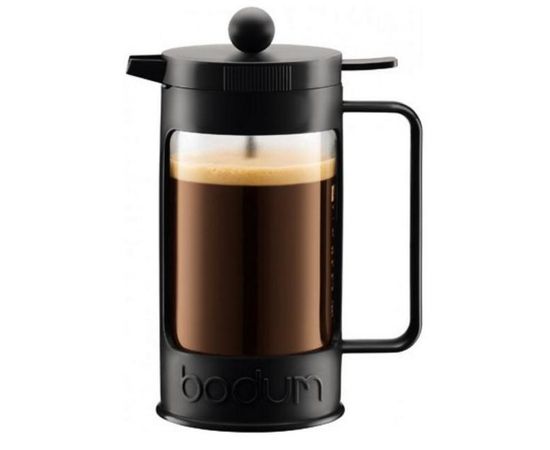 Френч-пресс Bean, 350 мл, черный, стекло/пластик, Bodum, фото 1