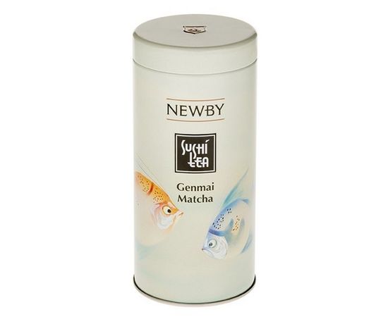 Чай зеленый Генмай Матча, ж/б 100 г, серия Суши, Newby, фото 1