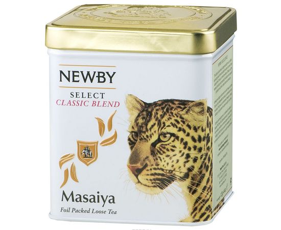 Чай черный Масайя WILD LIFE, ж/б 125 г, Newby, фото 1
