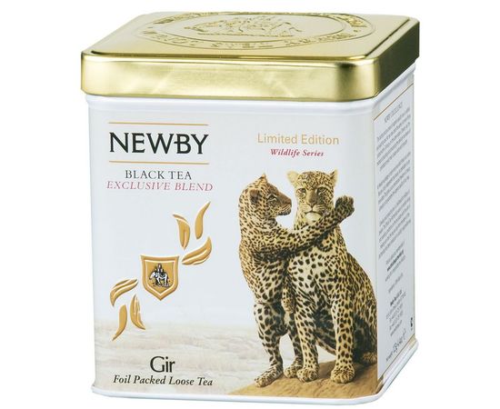 Чай черный Гир WILD LIFE, ж/б 125 г, Newby, фото 1