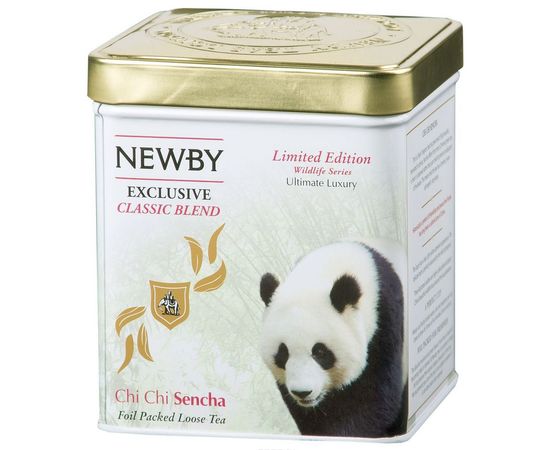 Чай зеленый Чи Чи Сенча WILD LIFE, ж/б 125 г, Newby, фото 1