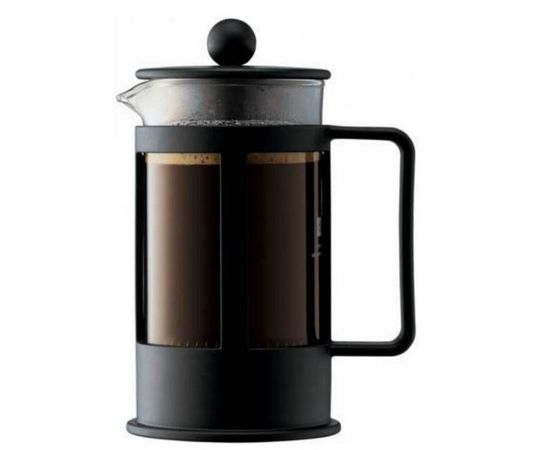 Френч-пресс Kenya, 350 мл, черный, стекло/пластик, Bodum, фото 1