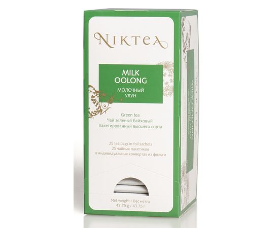 Чай Milk Oolong (Молочный Улун), 25 пак., Niktea, фото 1