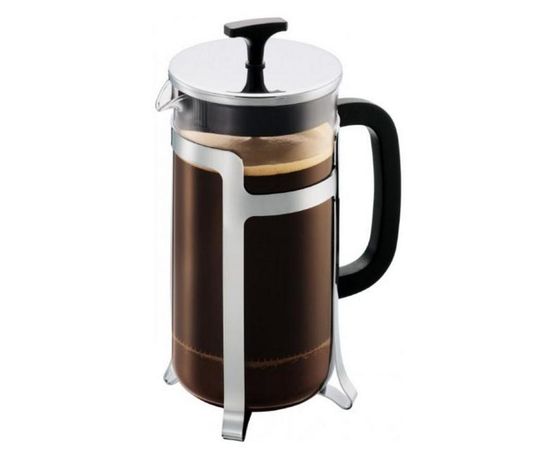 Френч-пресс Jesper, 1 л, стекло/нержавеющая сталь, Bodum, фото 1