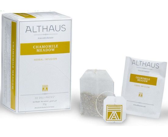 Чай травяной Camomile Meadow (Ромашковый Луг), 20 пак., Althaus, фото 1