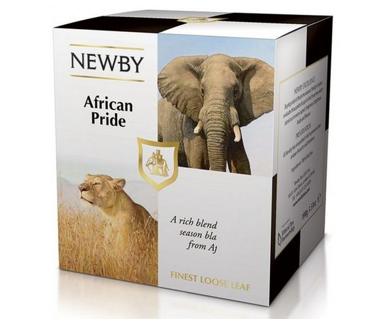 Чай черный Африканская гордость, картонная упаковка 100 г, Newby, фото 1