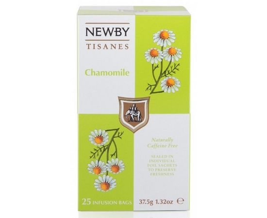 Чай травяной Цветы Ромашки, 25 пакетиков, Newby, фото 1