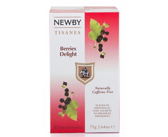 Чай фруктовый Ягодное наслаждение, 25 пакетиков, Newby, фото 1