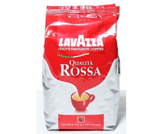 Кофе в зернах Rossa, 250 г, Lavazza, фото 1