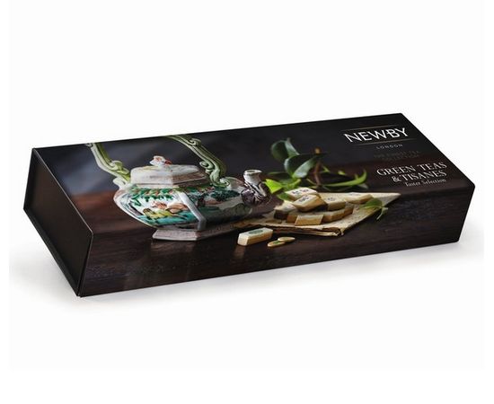Подарочный набор листового чая Коллекция зеленых чаев 100 г, Newby, фото 1
