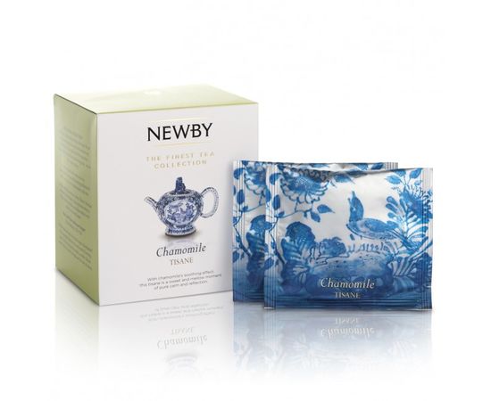 Чай травяной Ромашка, 15 пирамидок, Newby, фото 1
