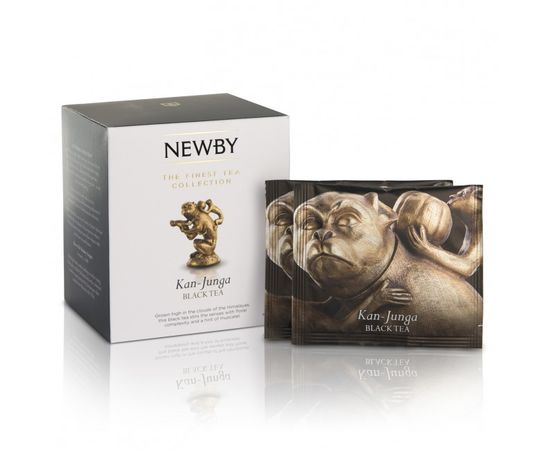 Чай черный Кан-Джанга, 15 пирамидок, Newby, фото 1