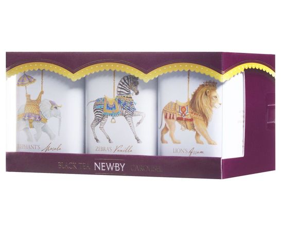 Подарочный набор "Карусель" из черных чаев, Newby, фото 1