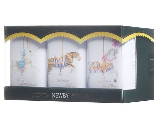 Подарочный набор "Карусель" из зеленых чаев и чая улонг, Newby, фото 1