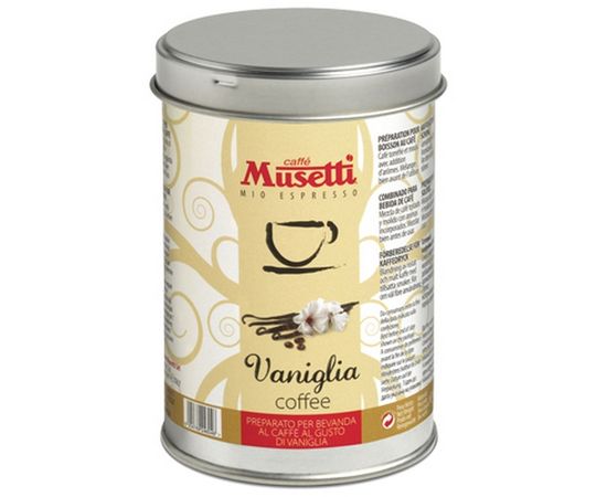 Кофе молотый ароматизированный "Ваниль", 125 г, Musetti, фото 1