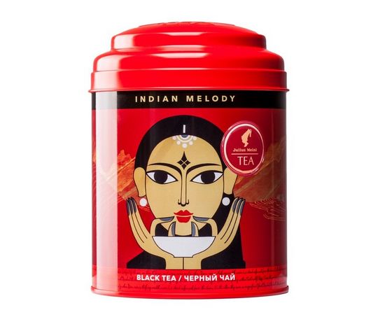 Чай черный Indian Melody / Индийская мелодия, листовой, банка 100 г, Julius Meinl, фото 1