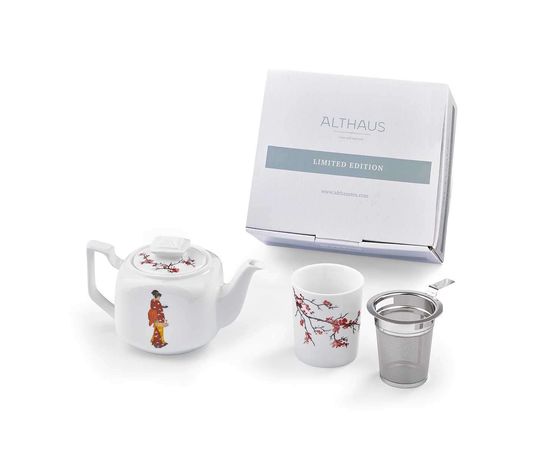 Чайник Limited Edition, 400 мл, белый, фарфор, Althaus, фото 1