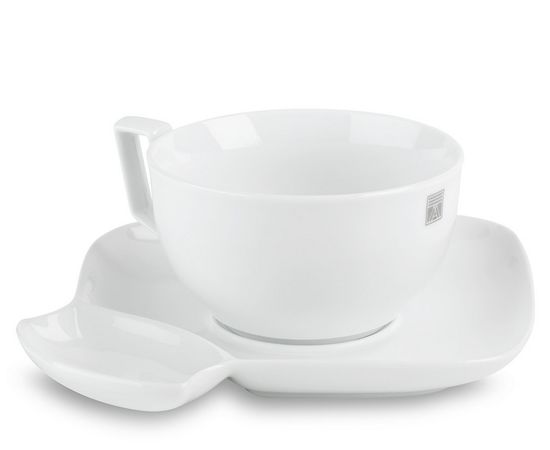 Большая чайная чашка, 300 мл, белая, фарфор, Althaus, фото 1