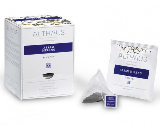 Чай черный Assam Meleng (Ассам Меленг), 15 пирамидок, Althaus, фото 1