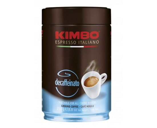 Кофе молотый Decaffinato, 250 г, ж/б, KIMBO, фото 1