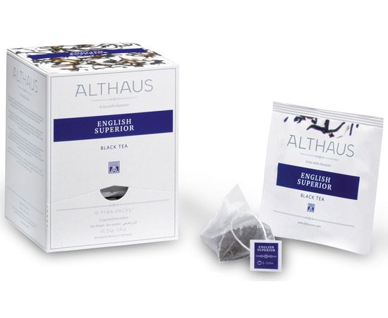 Чай черный English Superior (Инглиш Супериор), 15 пирамидок, Althaus, фото 1