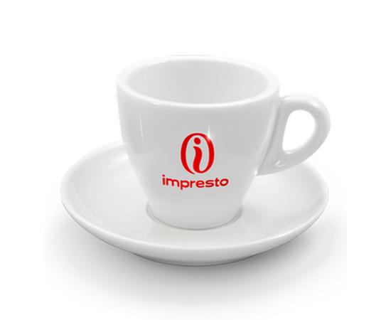 Кофейная пара Classic для эспрессо, 50 мл, фарфор, Impresto, фото 1
