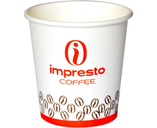Стакан бумажный одноразовый, 100 мл, Impresto, фото 1