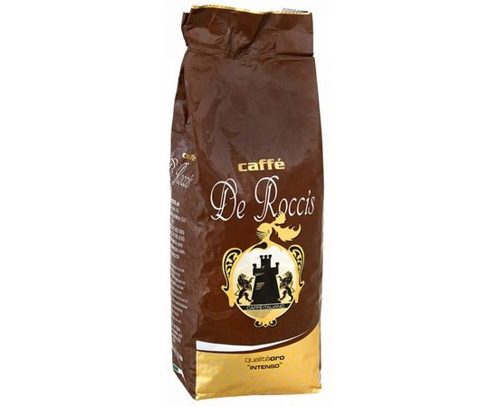 Кофе в зернах Oro Intenso, вак.уп. 500 г, De Roccis, фото 1