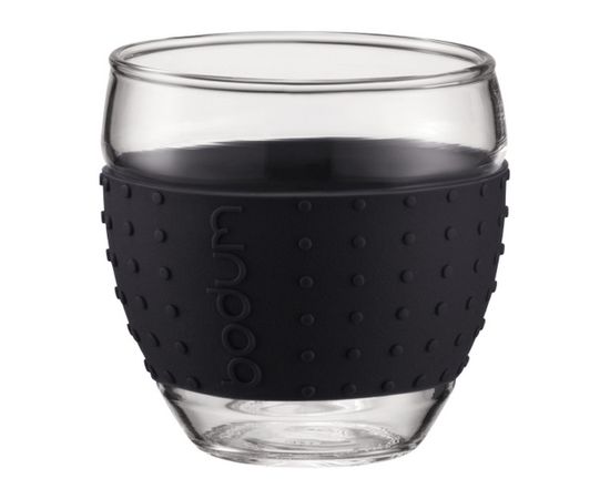 Набор стаканов Pavina, 2 шт., 350 мл, черные, стекло, Bodum, фото 1