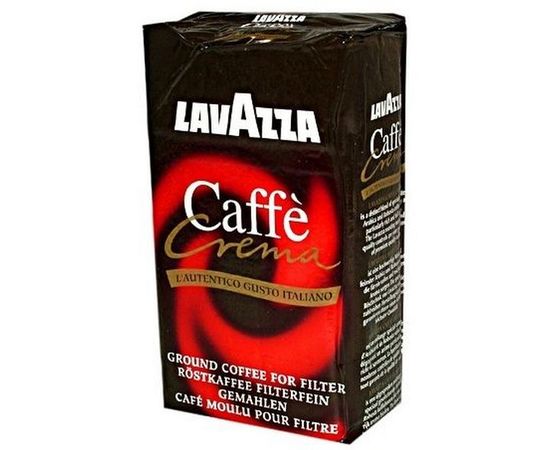 Молотый кофе Caffe Crema, 250 г, Lavazza, фото 1