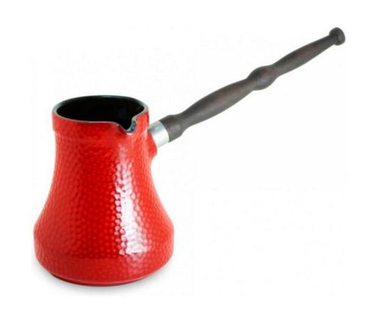 Керамическая турка Ibriks Hammered, 500 мл, красная, Ceraflame, фото 1