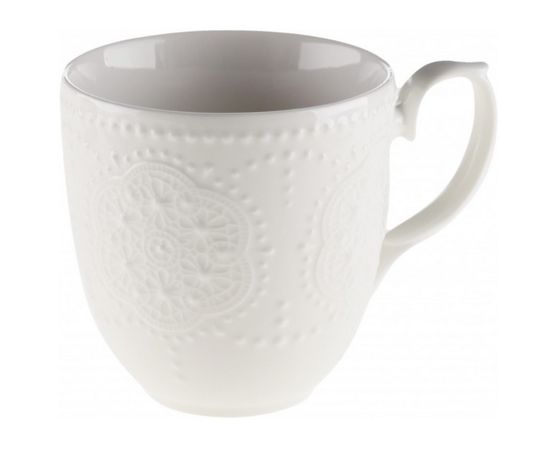 Кружка Vivien, 350 мл, белая, фарфор, Walmer, фото 1