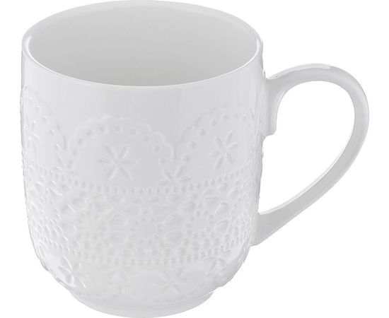 Кружка Charlotte, 300 мл, белая, фарфор, Walmer, фото 1