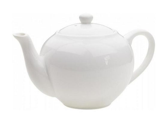 Чайник заварочный Classic, 500 мл, белый, фарфор, Walmer, фото 1