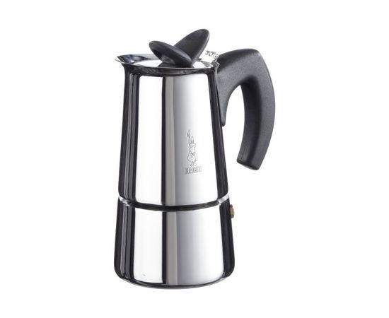 Гейзерная кофеварка MUSA RESTYLING на 2 чашки 100 мл, стальная, нержавеющая сталь, Bialetti, фото 1