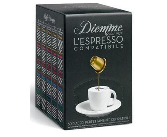 Кофе в капсулах L`espresso Cuore, 50 капсул (для Nespresso), Diemme, фото 1