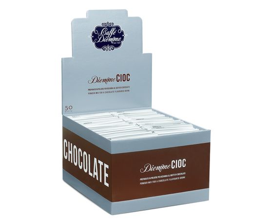 Классический горячий шоколад Cioc Classic Chocolate, 50 порций по 25 г, Diemme, фото 1