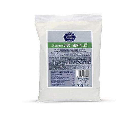 Горячий шоколад со вкусом мяты Mint chocolate, 0.5 кг, Diemme, фото 1